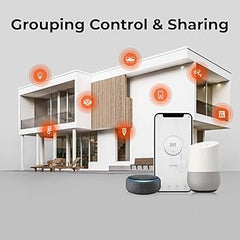 Smart Plug Wi-Fi Outlet, Alexa Google Home, 16A 2-Pack